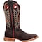 Durango Western Boot, 11.5 M, Leather, 13 in H, Chestnut/Black Eclipse DDB0466 - alternate 3